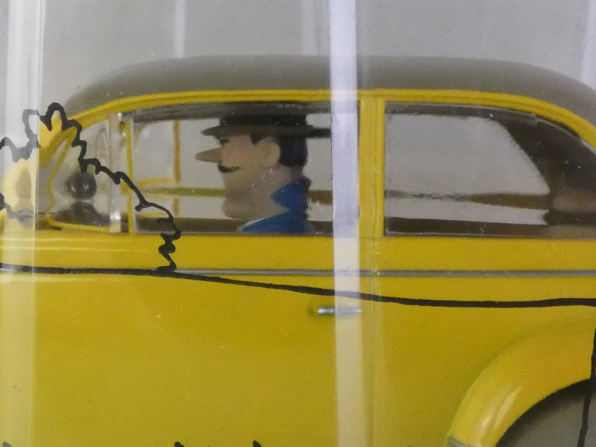 Set van 3 Tintin modelauto's in schaal 1/24 in originele verpakking(OVP)