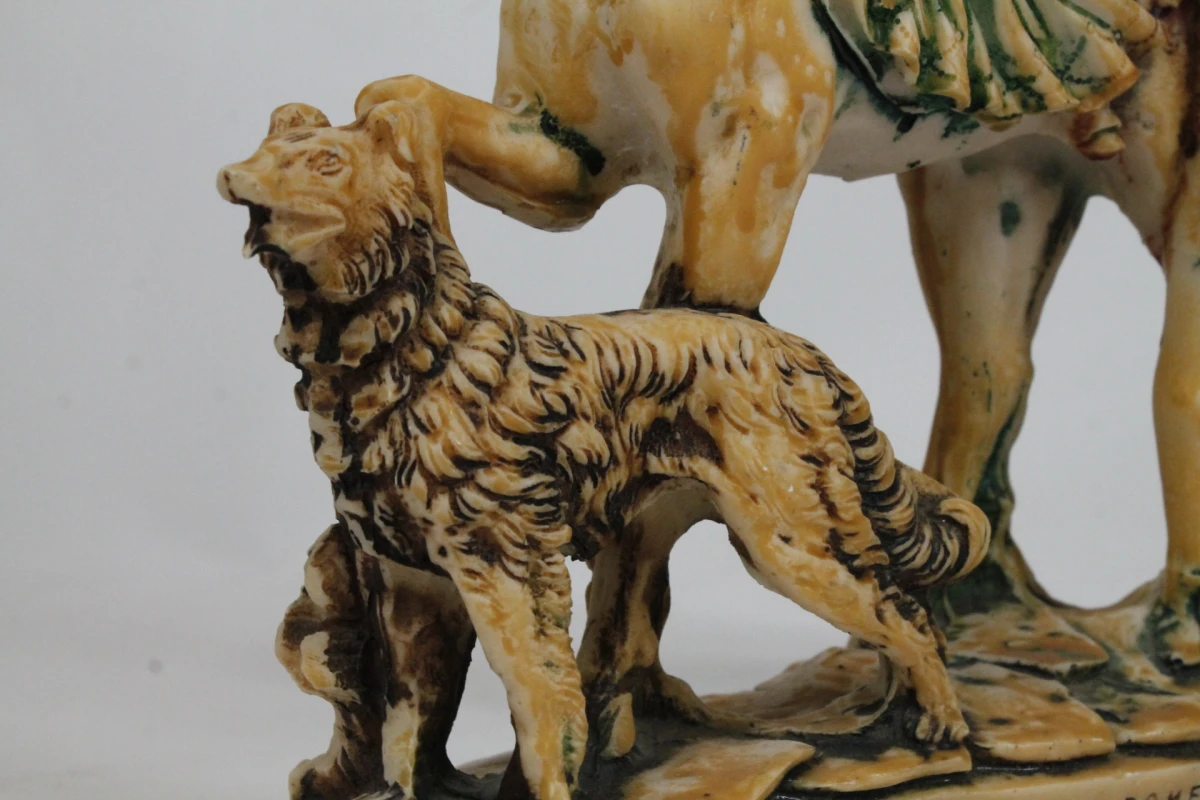 Vintage Italiaans beeldje: Giulietta e Romeo - foto 5