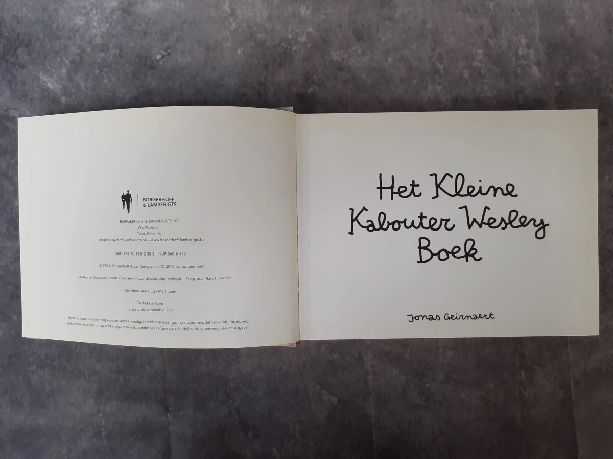 Strips: Het kleine Kabouter Wesley boek - foto 3