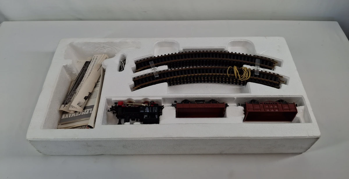Fleischmann HO modeltrein set met rails en accessoires - foto 5