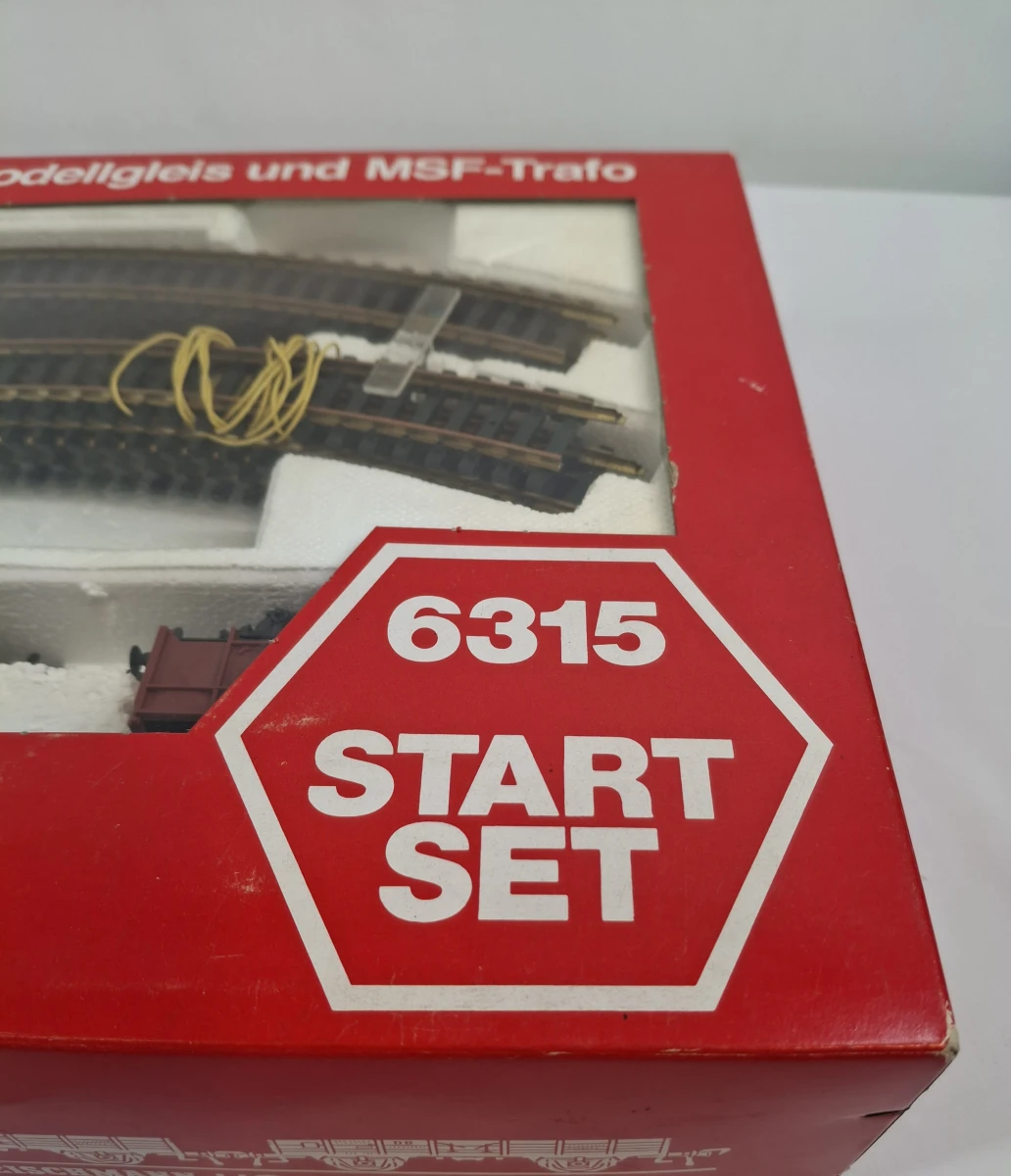 Fleischmann HO modeltrein set met rails en accessoires - foto 6