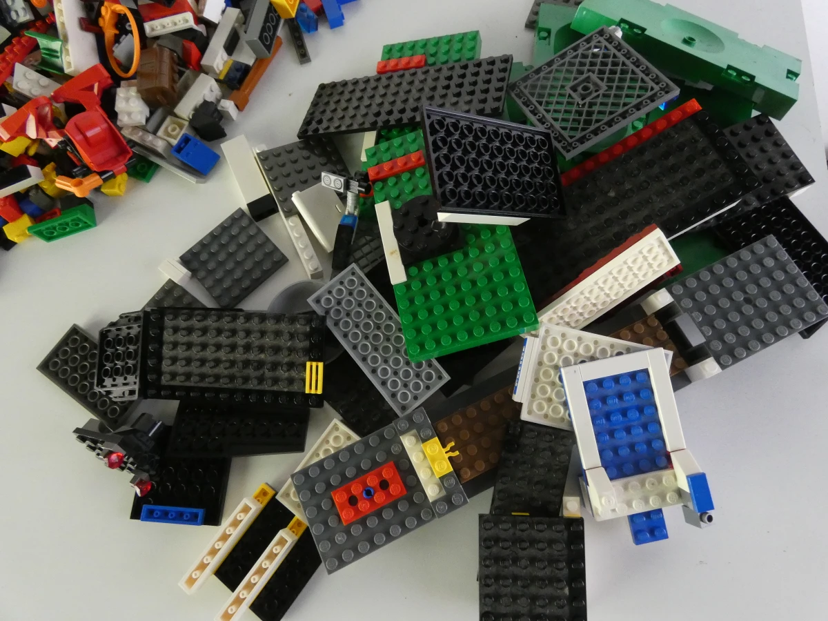 Grote verzameling gebruikte LEGO bouwstenen en figuren(ca. 5 kg.)