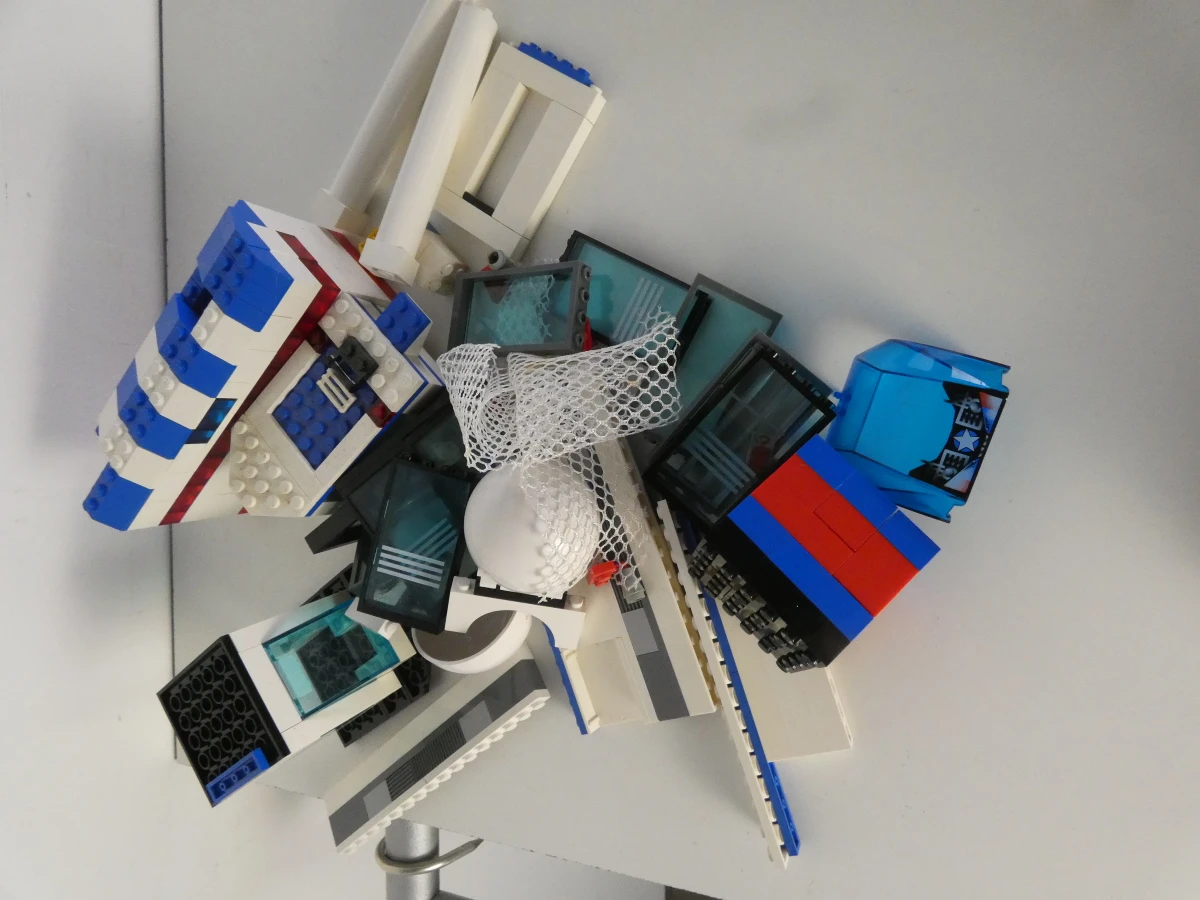 Grote verzameling gebruikte LEGO bouwstenen en figuren(ca. 5 kg.)