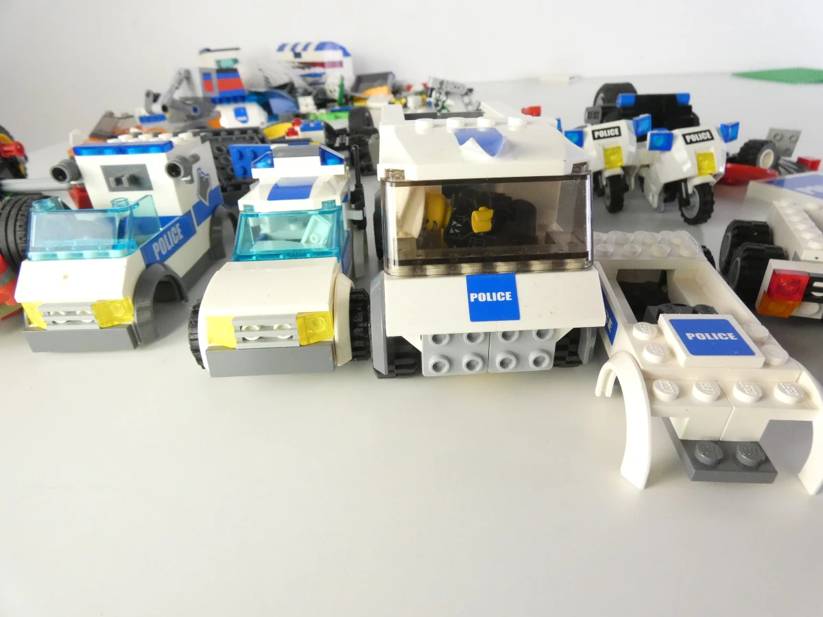 Grote verzameling gebruikte LEGO bouwstenen en figuren(ca. 5 kg.)
