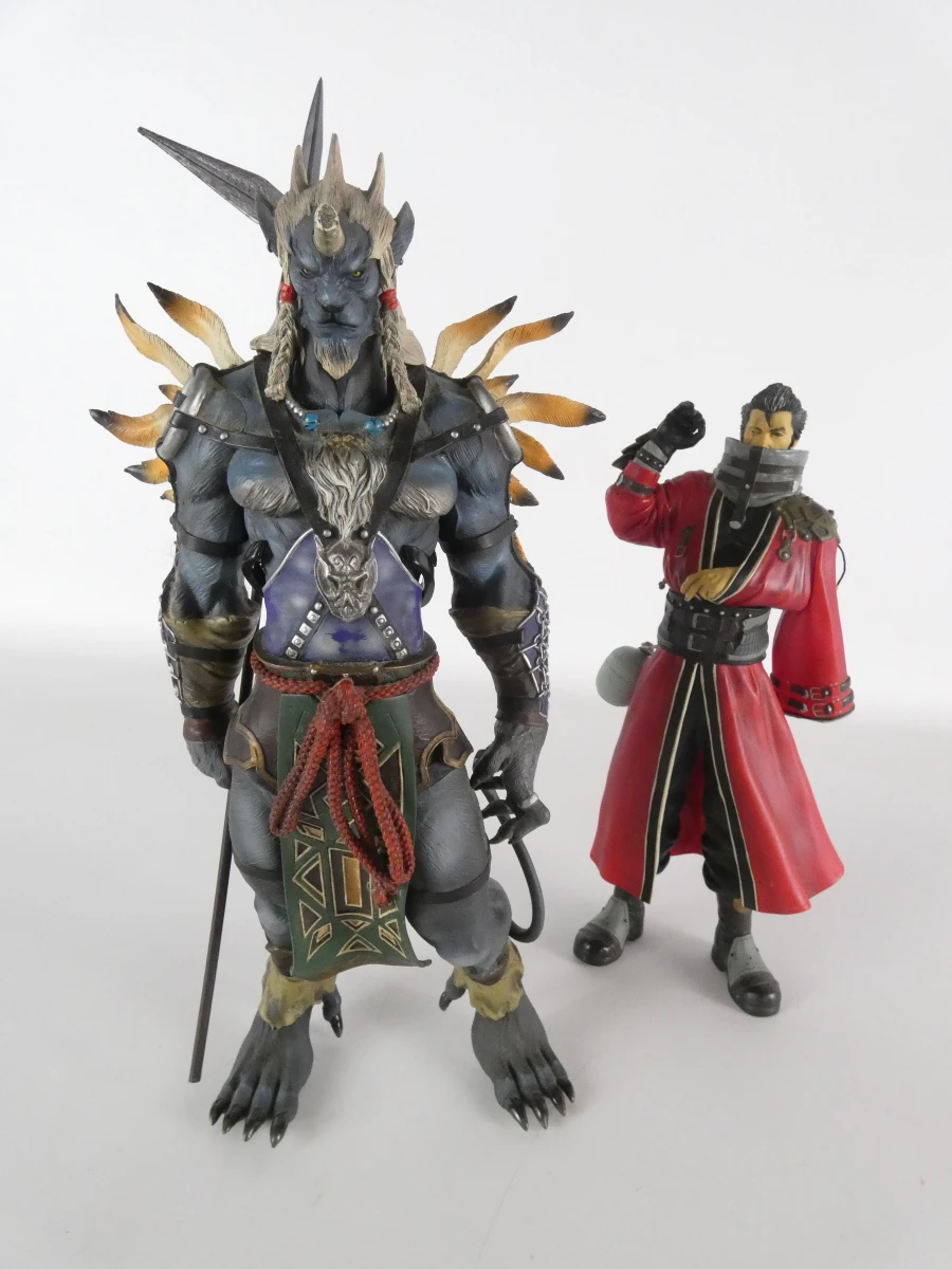 2 Final Fantasy X-personages: Schaal 1/6