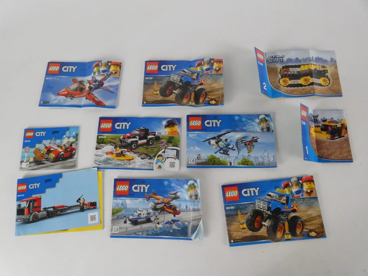 Grote verzameling LEGO bouwinstructies