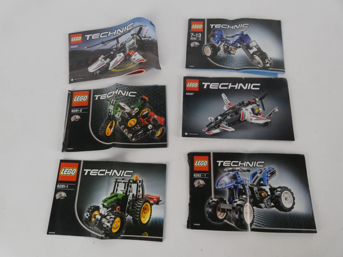 Grote verzameling LEGO bouwinstructies