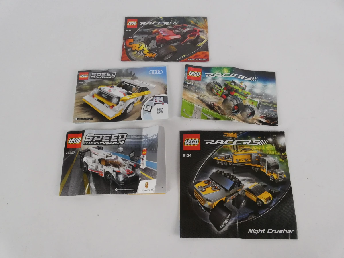 Grote verzameling LEGO bouwinstructies