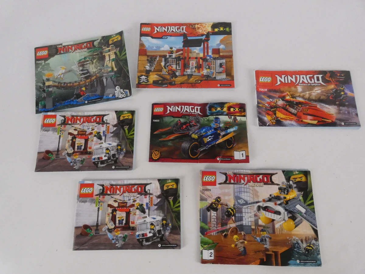 Grote verzameling LEGO bouwinstructies