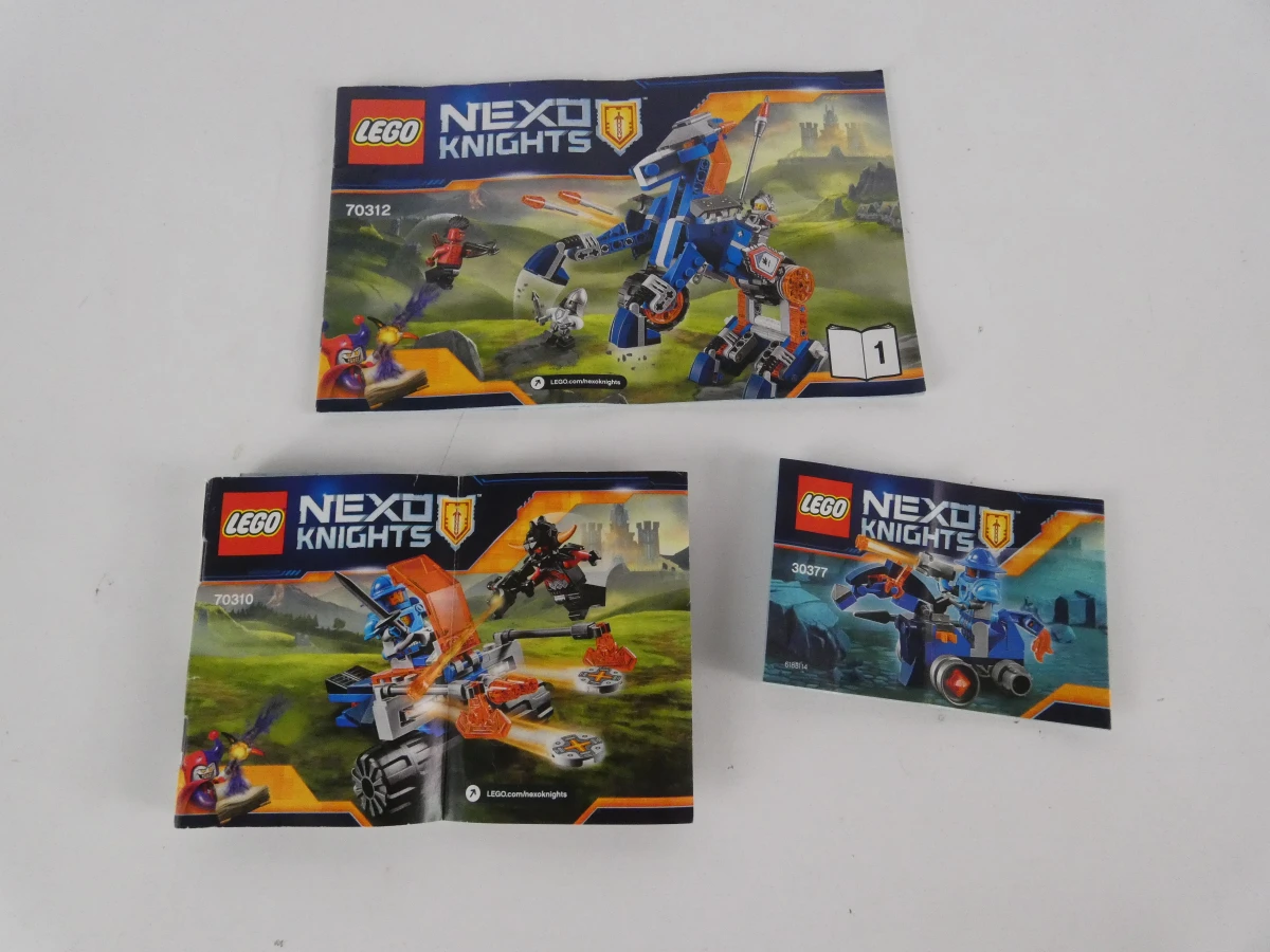 Grote verzameling LEGO bouwinstructies