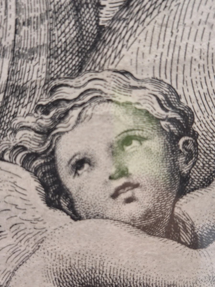 “De triomf van Galatea” - Italiaanse gravure, toegeschreven aan Annibale Carracci - naar Rafaël - foto 9