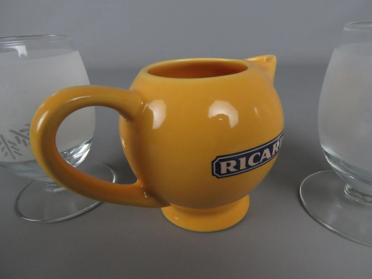 2 Ricard glazen en schenkkan - foto 6