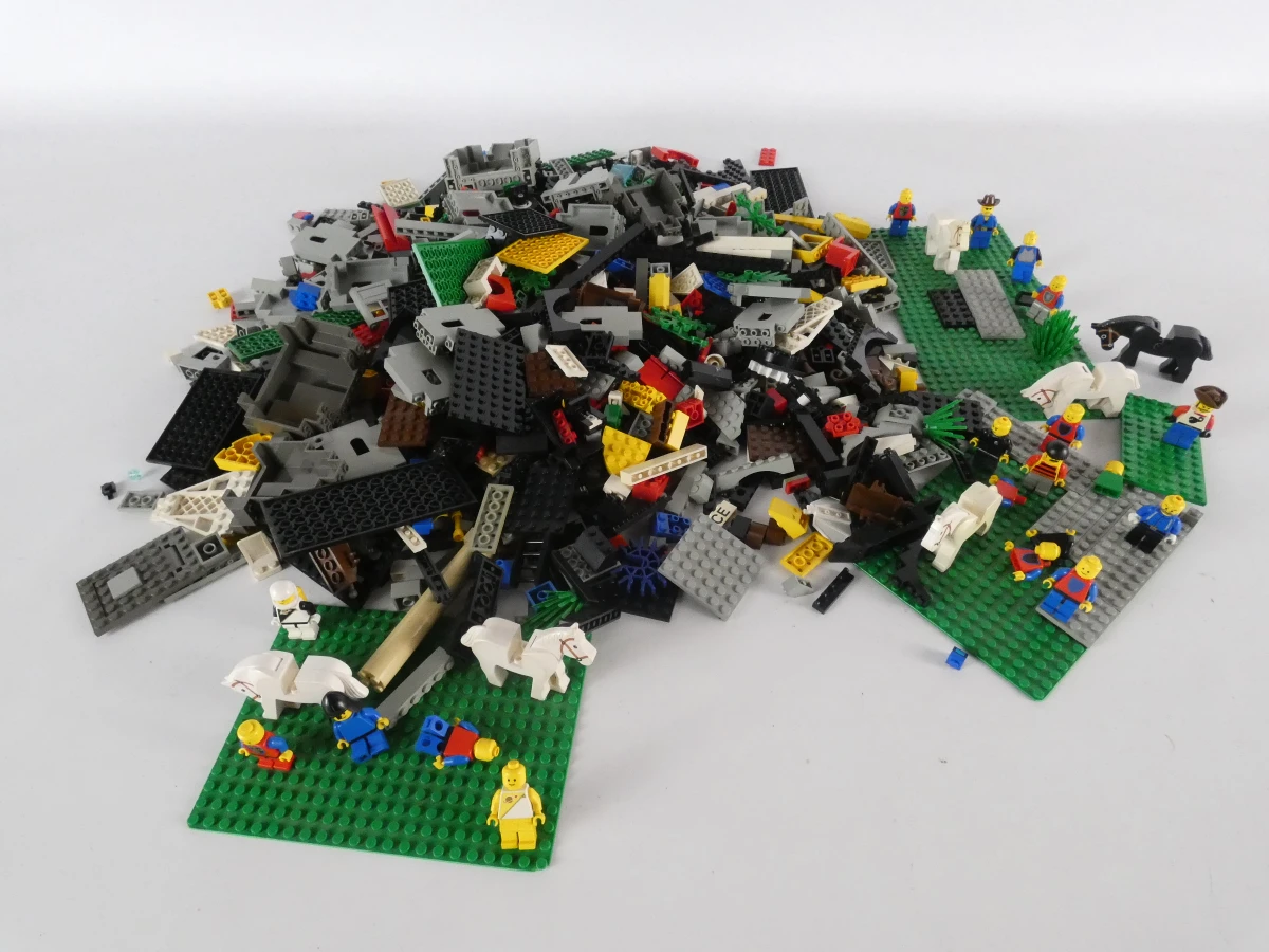 Grote verzameling Lego onderdelen