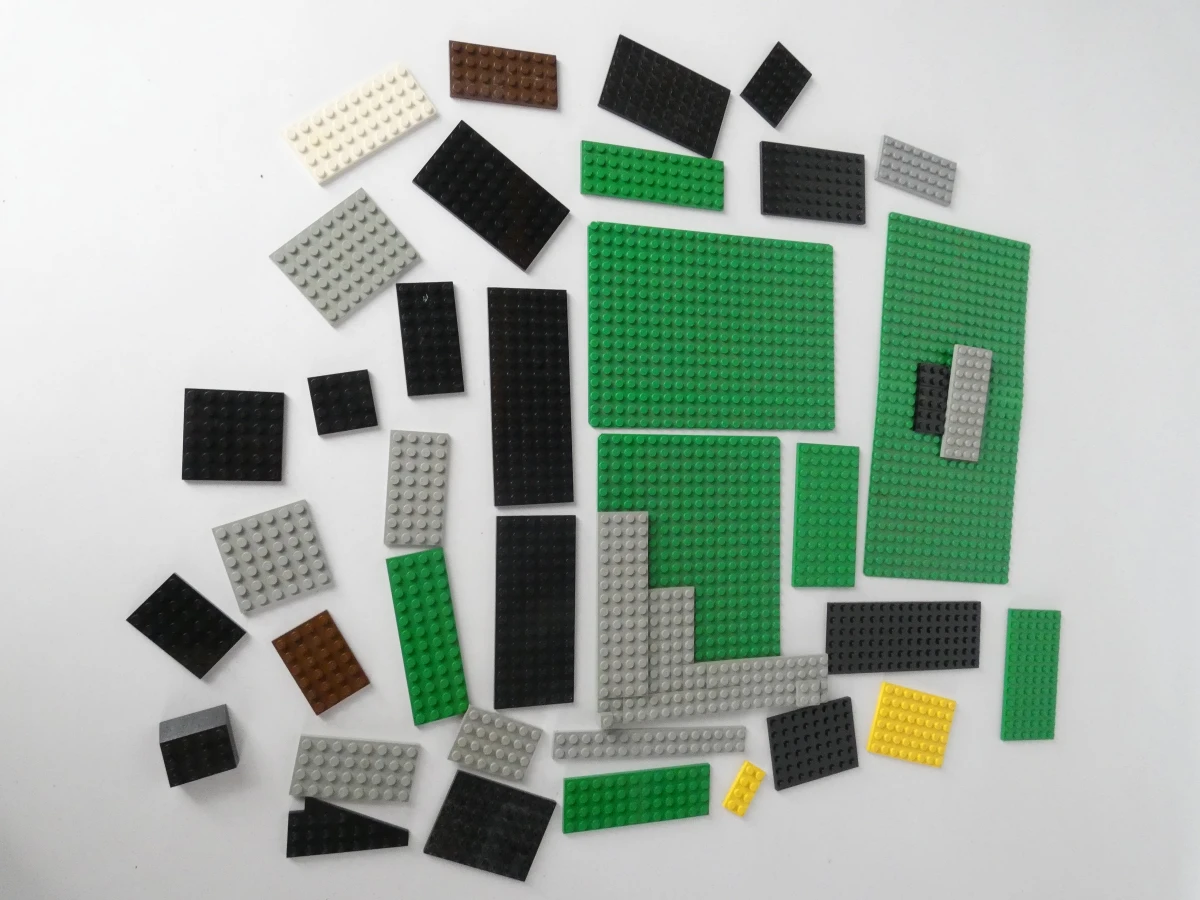 Grote verzameling Lego onderdelen