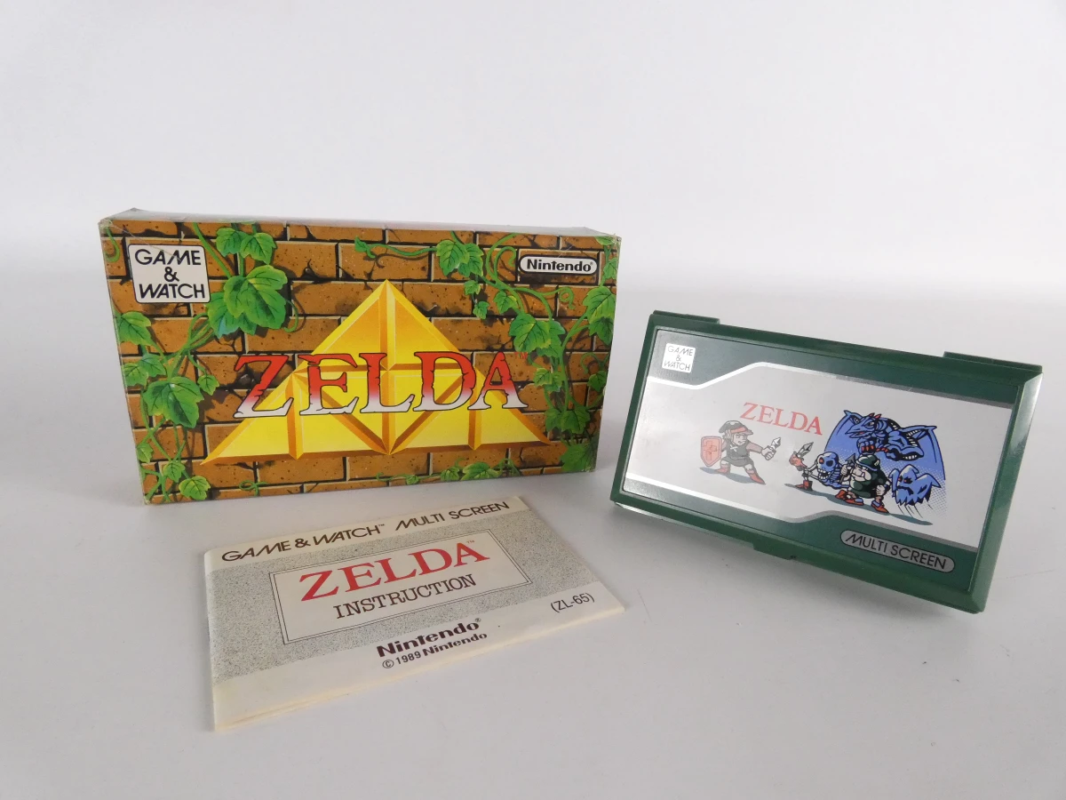 Vintage Nintendo Game & Watch: Zelda (ZL-65) – Multi Screen Boxed Set (1989) – kavel bij De Kringwinkel, Heverlee