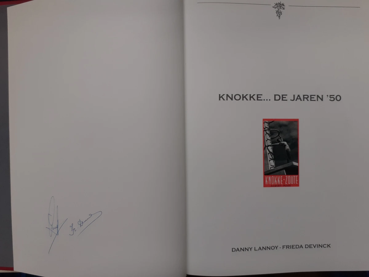 Boek: Knokke... de jaren '50 (Gesigneerd exemplaar) - foto 3