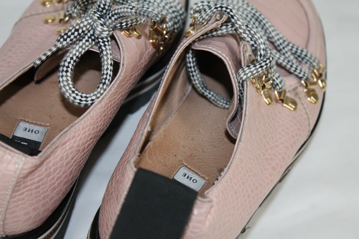 Roze dames veterschoenen - Fratelli Rossetti - Maat 38 - foto 7