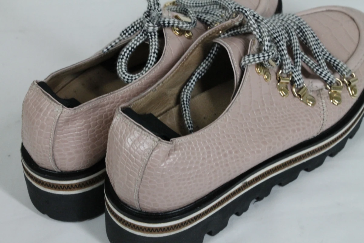 Roze dames veterschoenen - Fratelli Rossetti - Maat 38 - foto 5