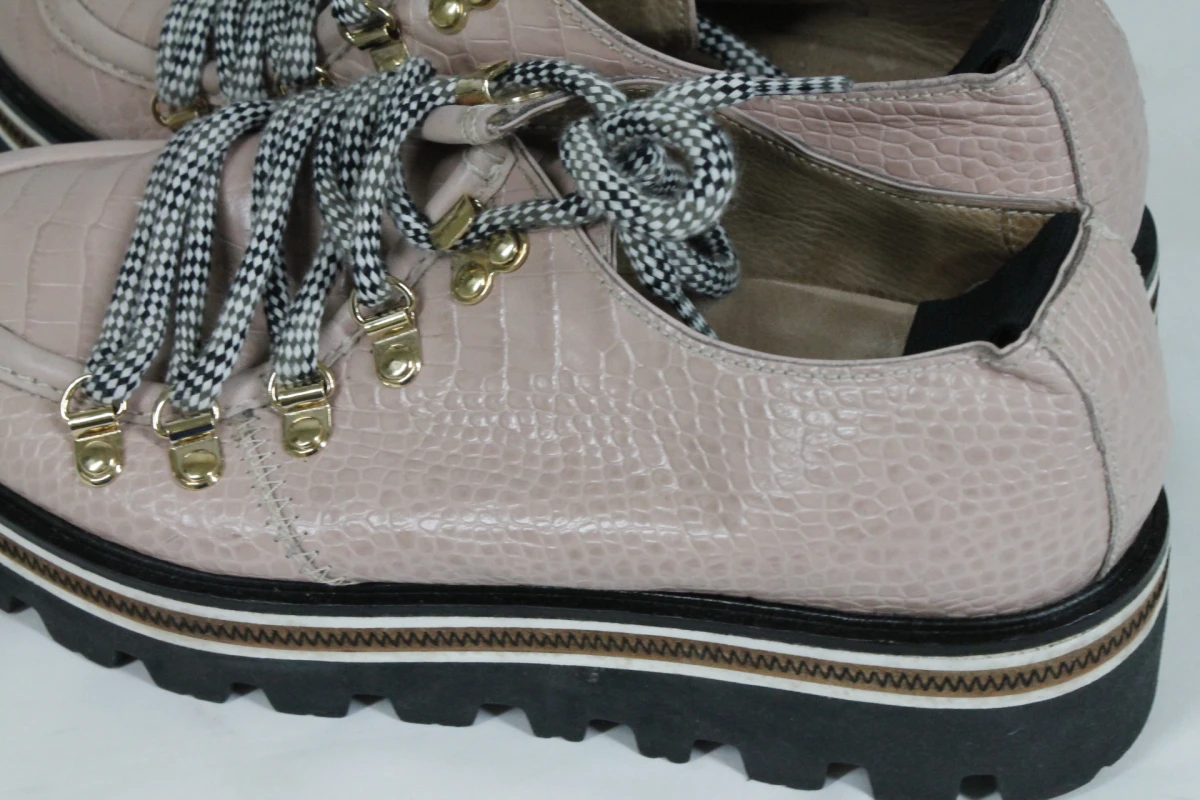 Roze dames veterschoenen - Fratelli Rossetti - Maat 38 - foto 4