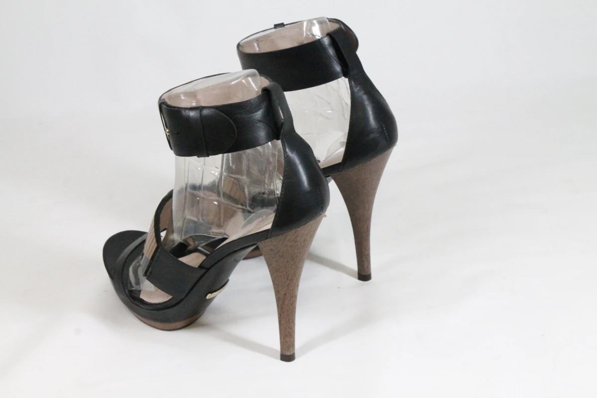 Elegante platform-sandalen met hoge hak - Miezko - Maat 39 - foto 7