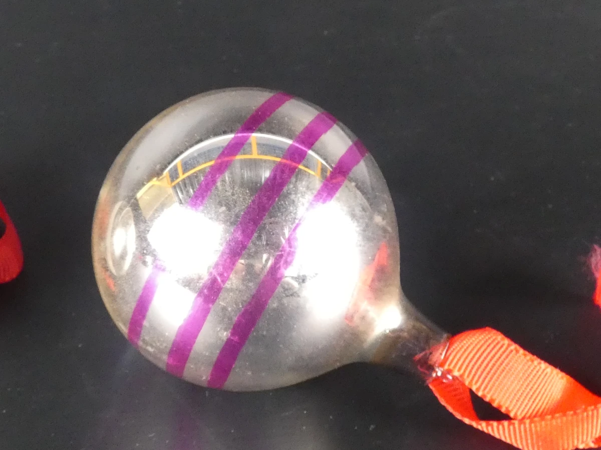 Set van 5 vintage kerstballen, Ajeko - foto 11