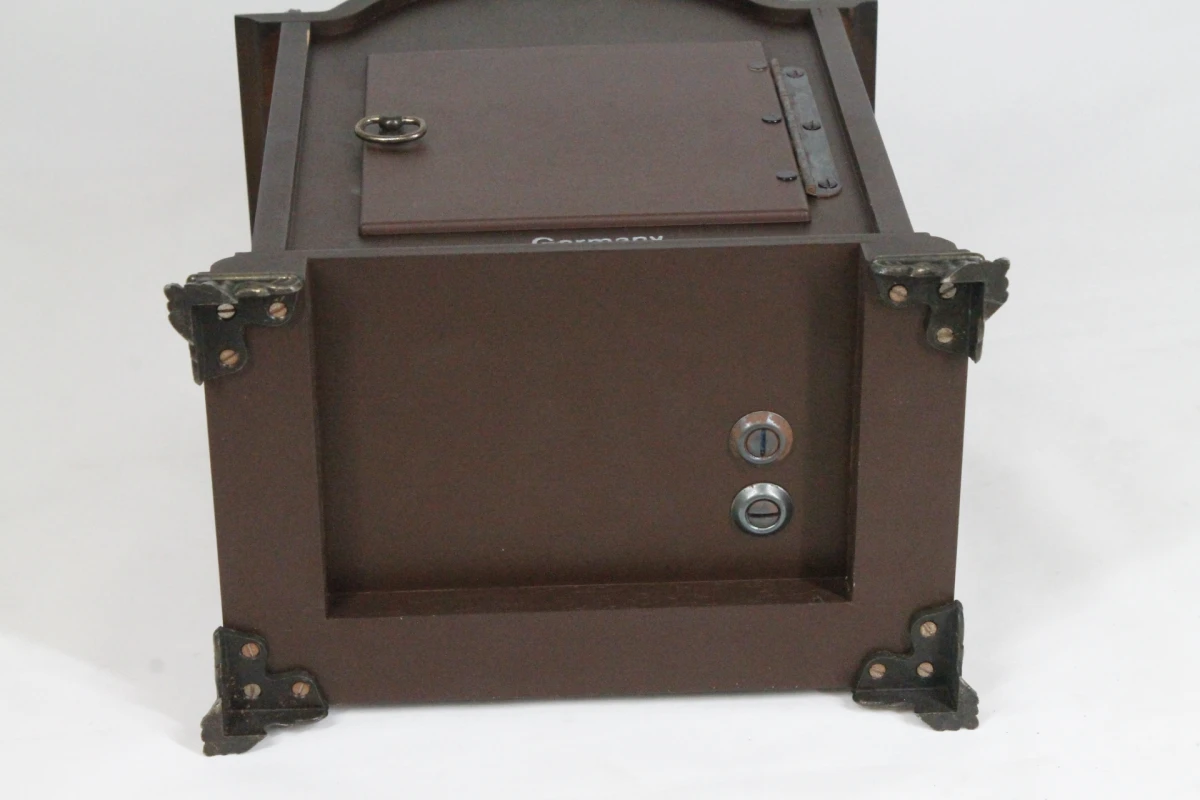 Vintage Franz Hermle mechanische tafelklok - foto 4