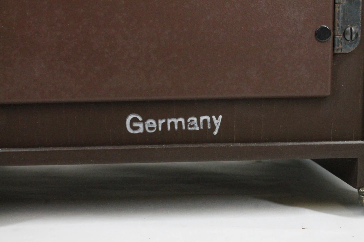 Vintage Franz Hermle mechanische tafelklok - foto 5