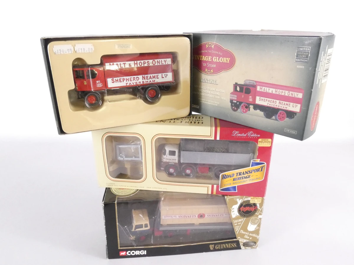 Corgi Classics – Britse modelvrachtwagens in originele doos