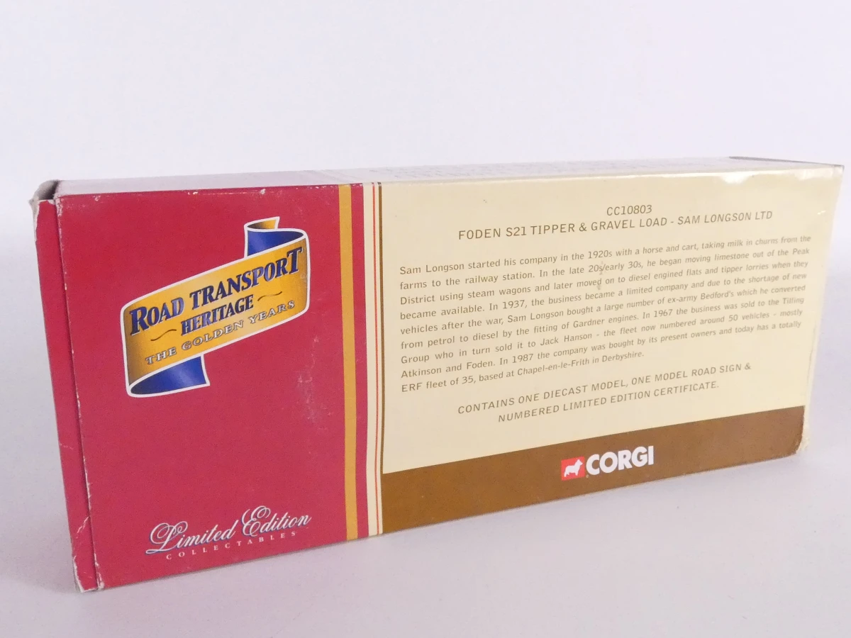 Corgi Classics – Britse modelvrachtwagens in originele doos