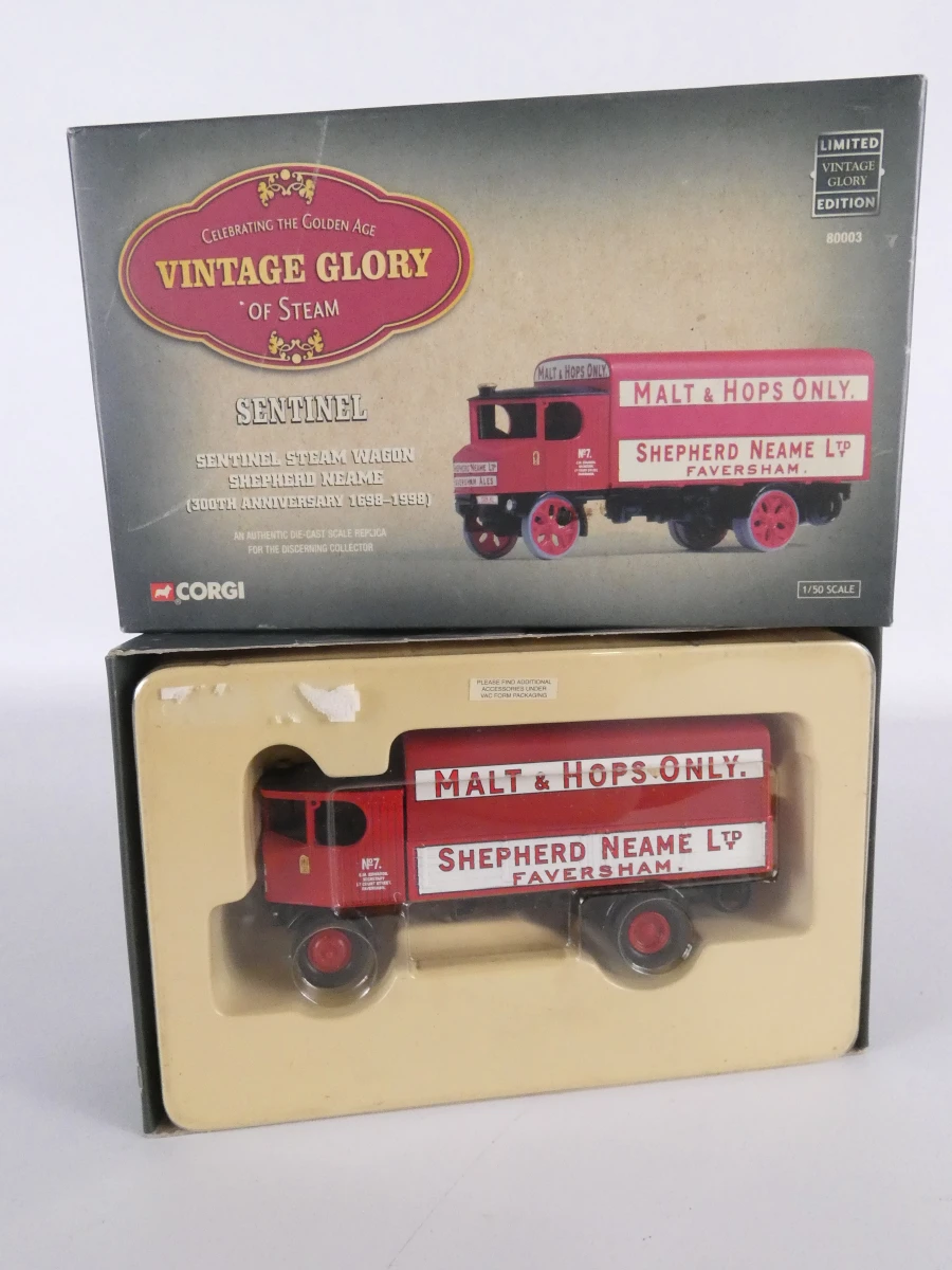 Corgi Classics – Britse modelvrachtwagens in originele doos