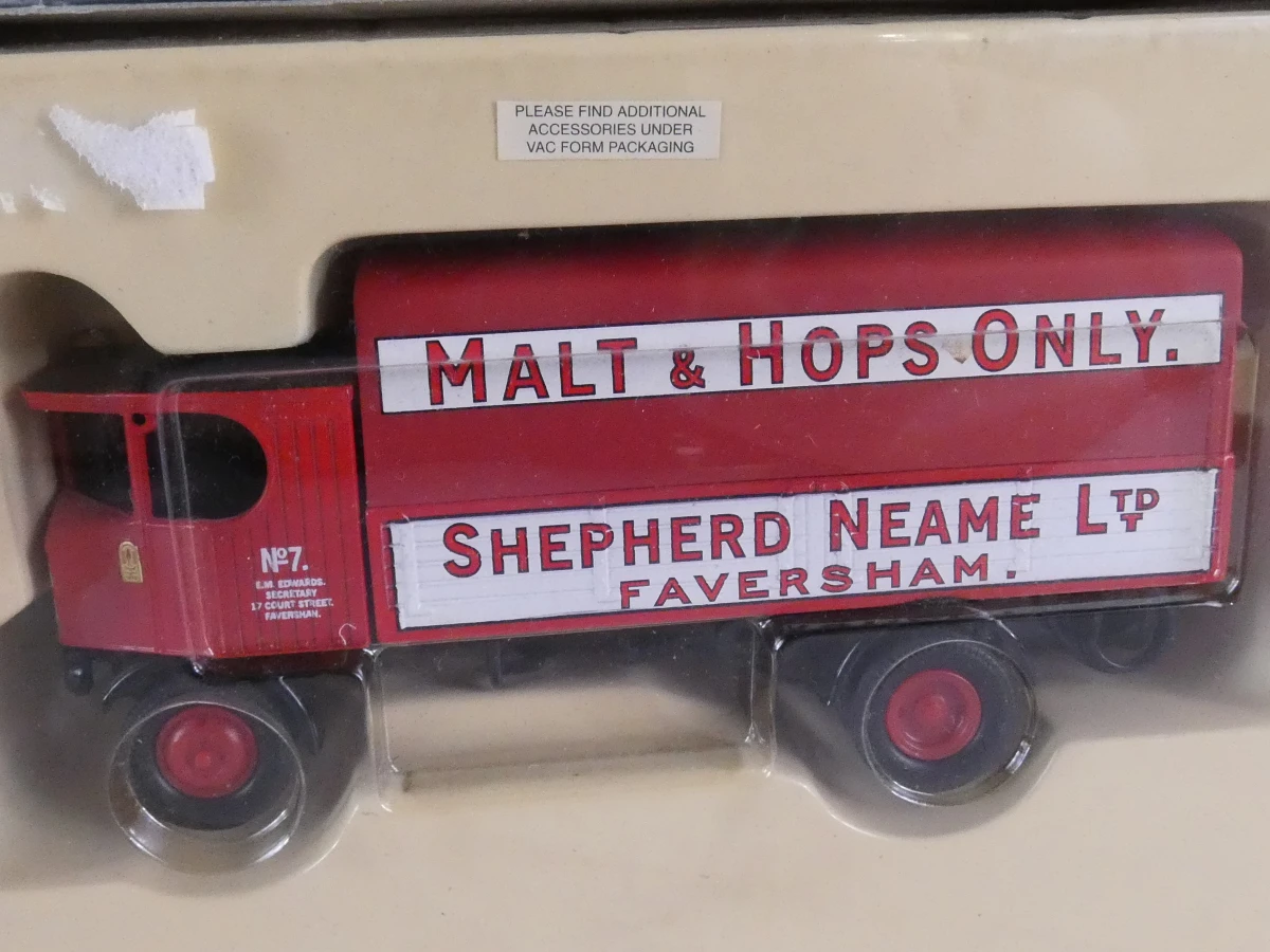 Corgi Classics – Britse modelvrachtwagens in originele doos