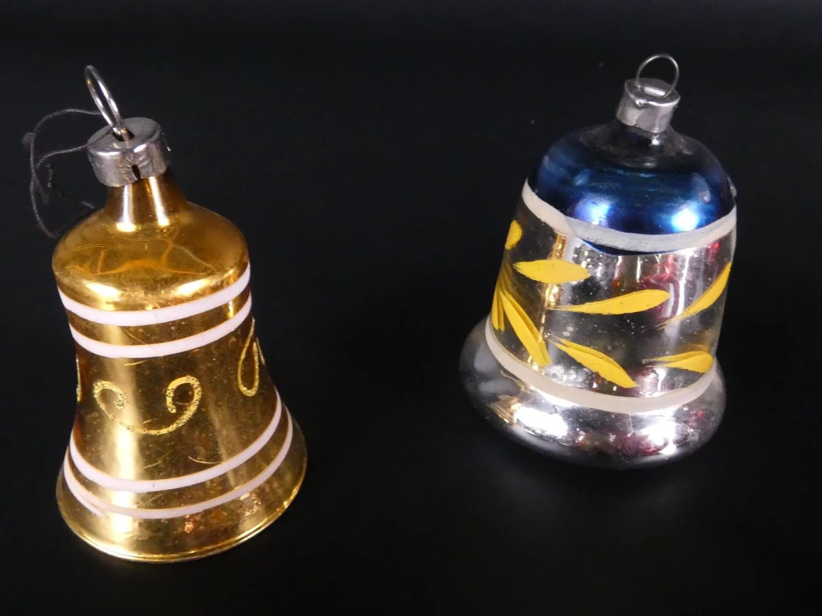 Set vintage kerstdecoratie en pieken - foto 25