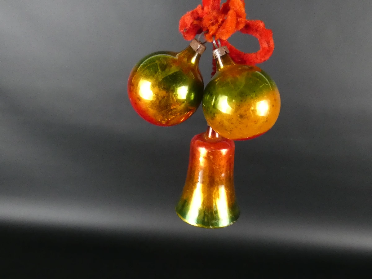 Set vintage kerstdecoratie en pieken - foto 27