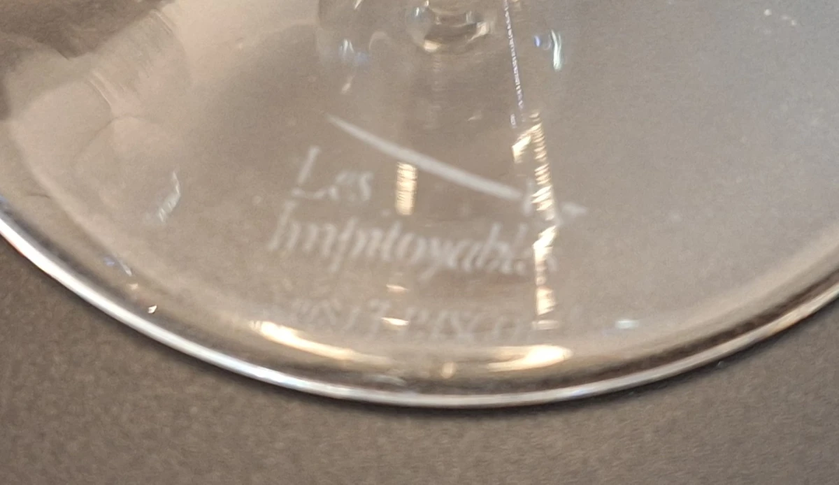 2 wijnglazen” les Impitoyables” - foto 3