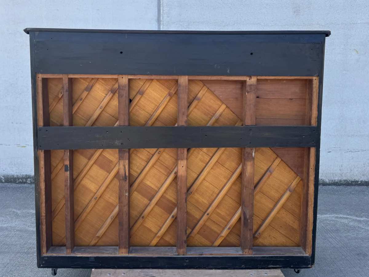Antieke buffetpiano Geinberg met bijpassend pianobankje - foto 11