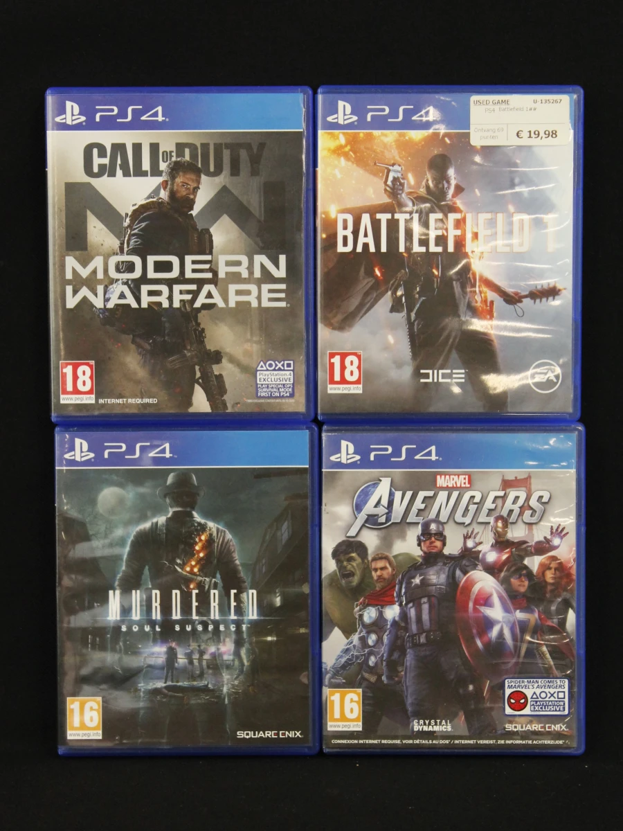 Set van 20 PlayStation 4 games - foto 2