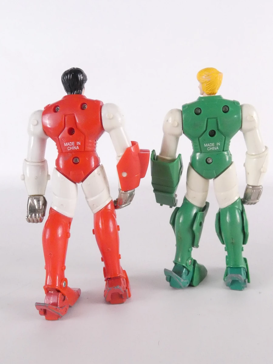 7 vintage actiefiguren Ronin Warriors (Japanse anime)