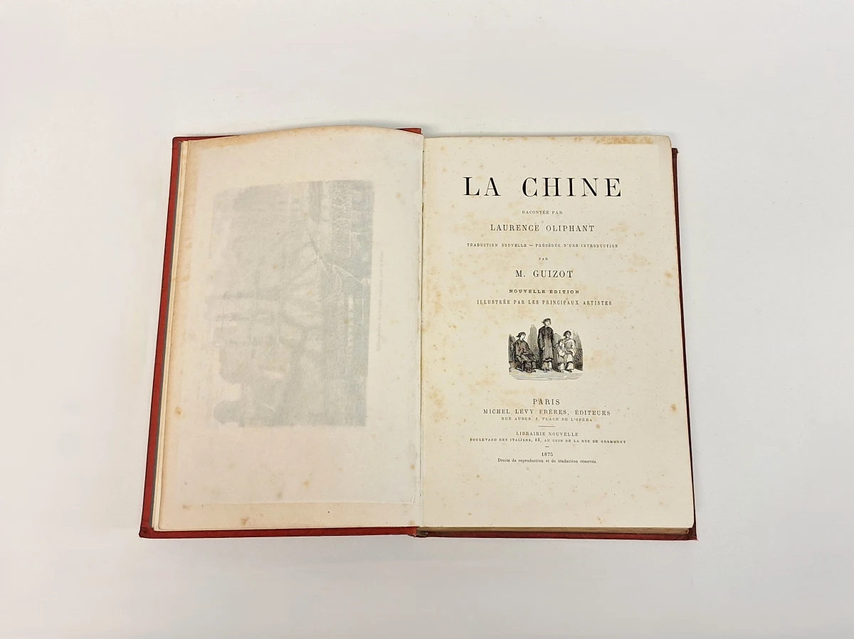 Oud boek La Chine met illustraties - foto 3