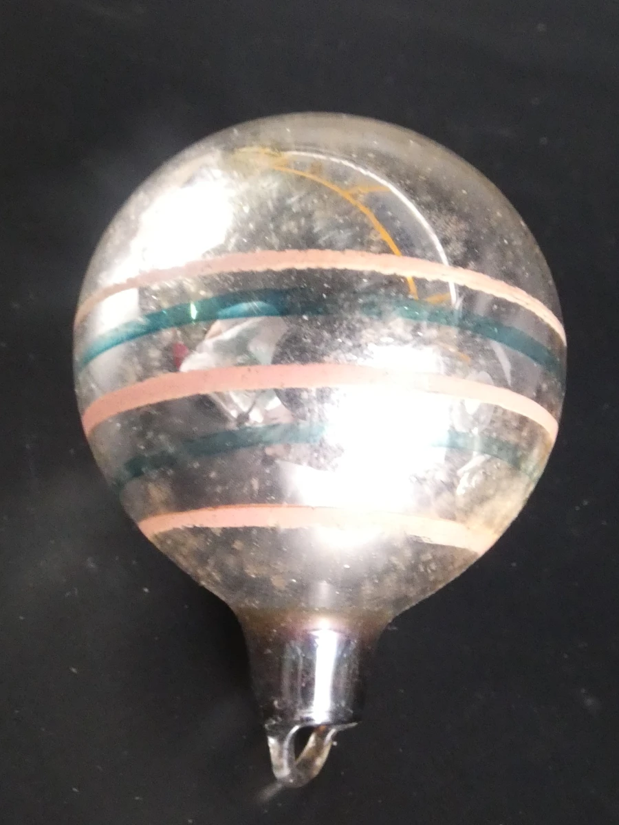 7 vintage Ajeko kerstballen van glas - foto 7