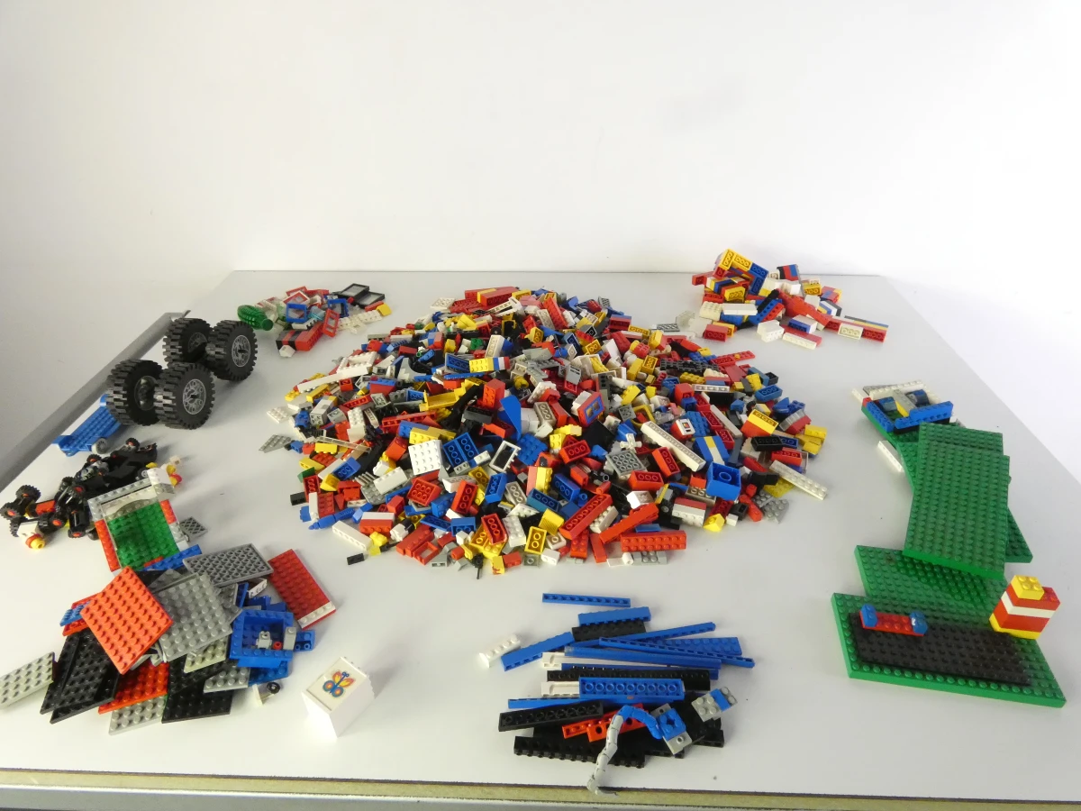 Grote verzameling LEGO bouwstenen en onderdelen