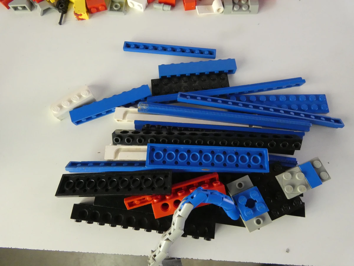 Grote verzameling LEGO bouwstenen en onderdelen