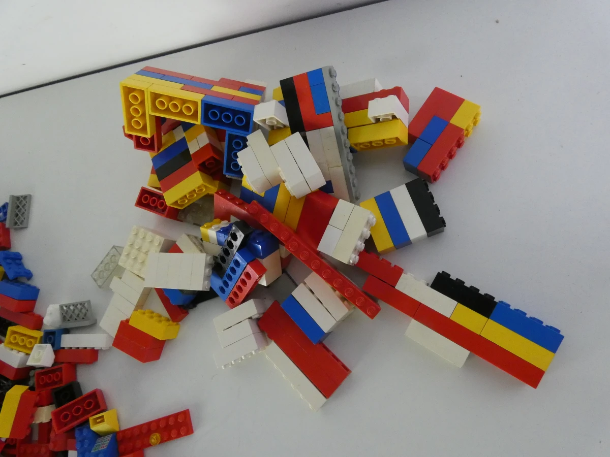 Grote verzameling LEGO bouwstenen en onderdelen