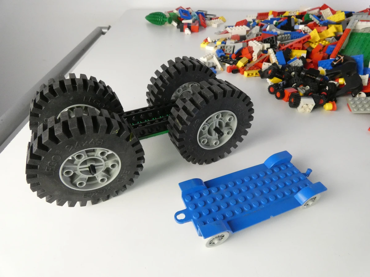 Grote verzameling LEGO bouwstenen en onderdelen
