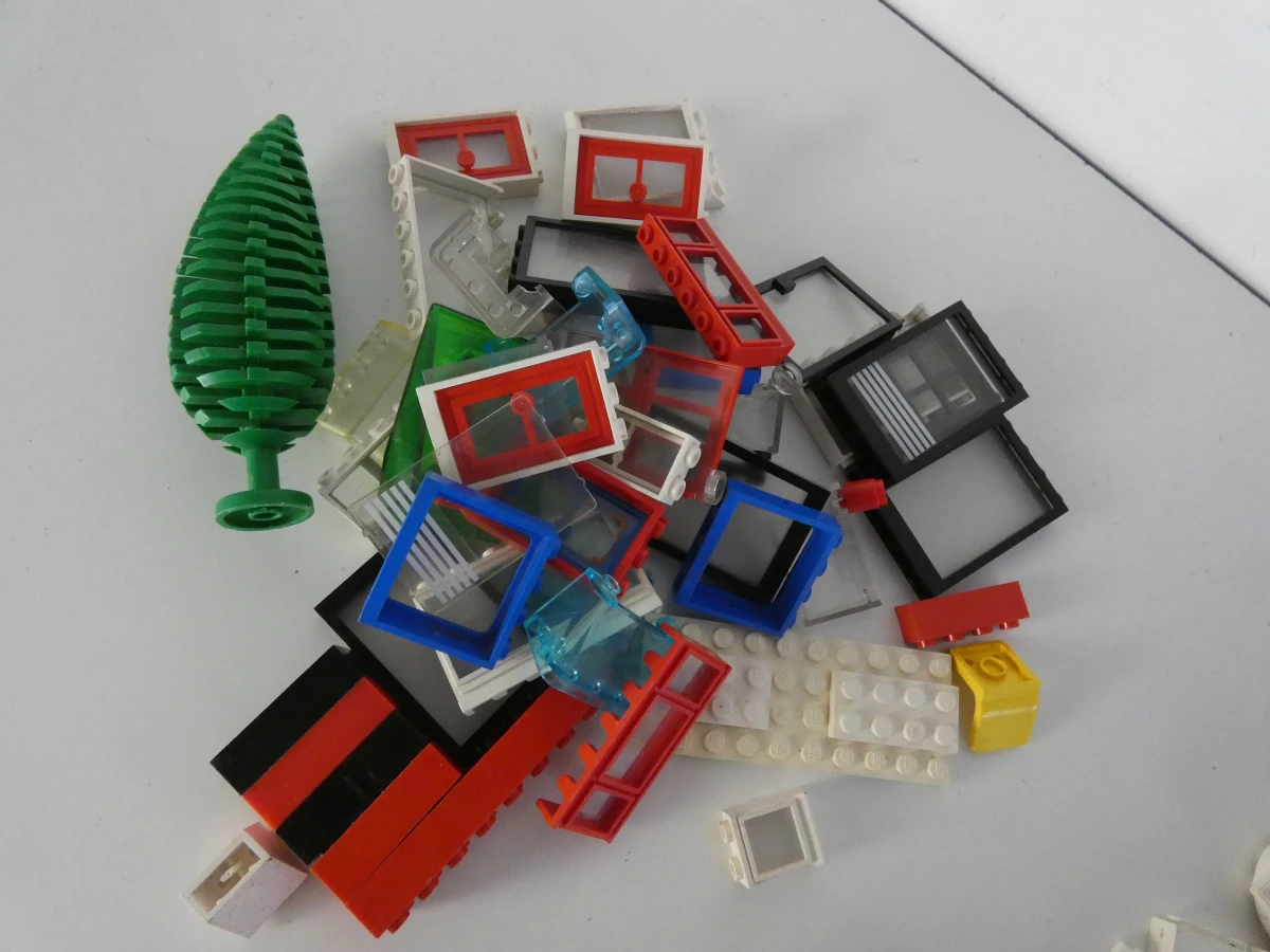 Grote verzameling LEGO bouwstenen en onderdelen