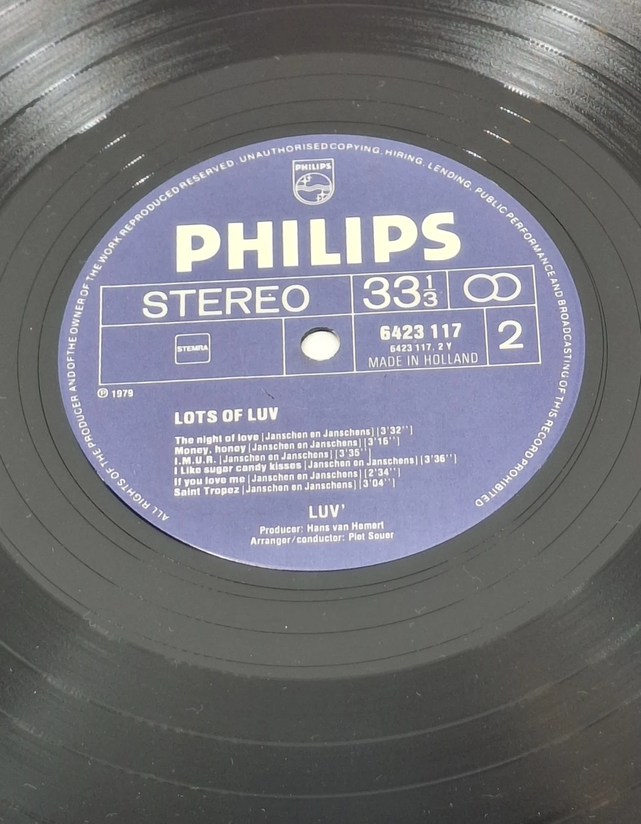 Vinylplaat Lots of Luv - Luv' (1979) - foto 5