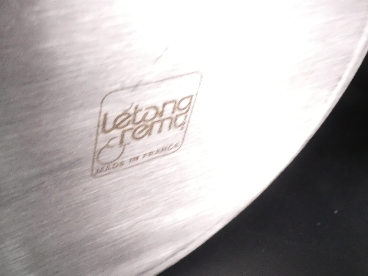 Set van 3 RVS ijsemmers met ijsblokjestang  – Letang Remy, Made in France - foto 9
