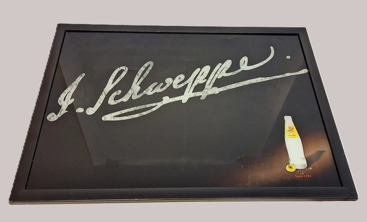Schweppes reclamebord met stekker - foto 3