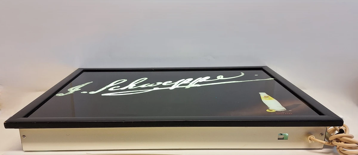 Schweppes reclamebord met stekker - foto 2