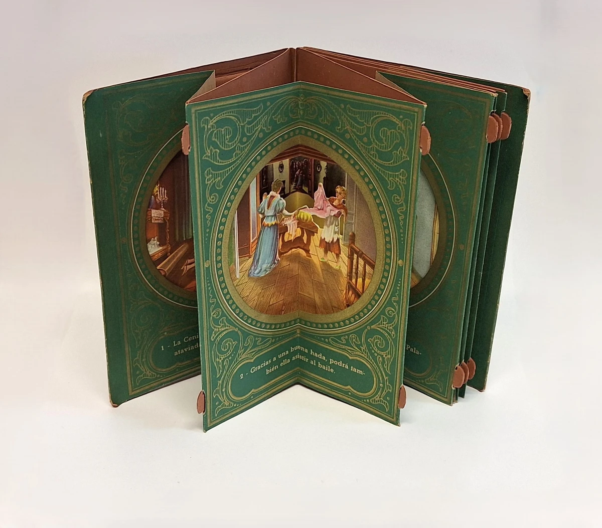 Vintage pop-up boek La Cenicienta - foto 3