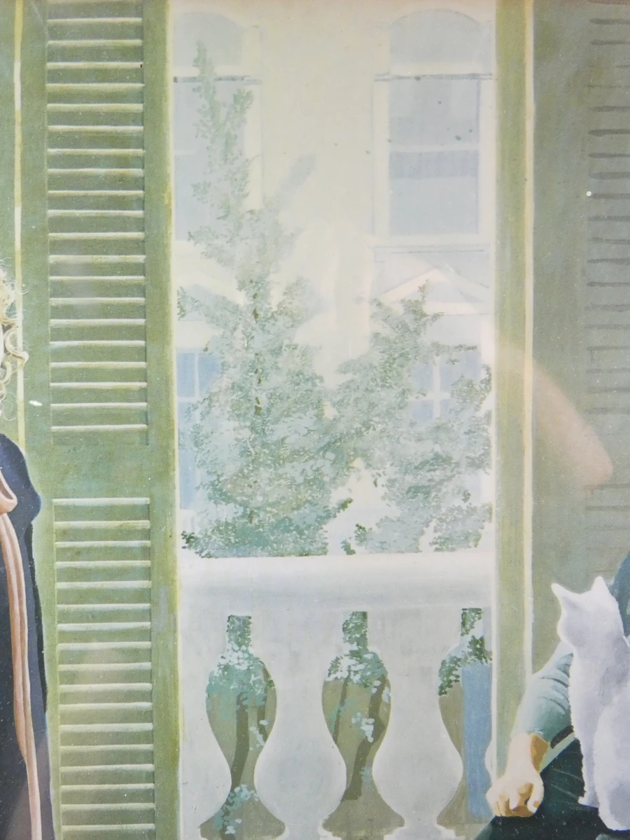 Reproductie ''Mr and Mrs Clark and Percy (1970–1971)'' - David Hockney - foto 8